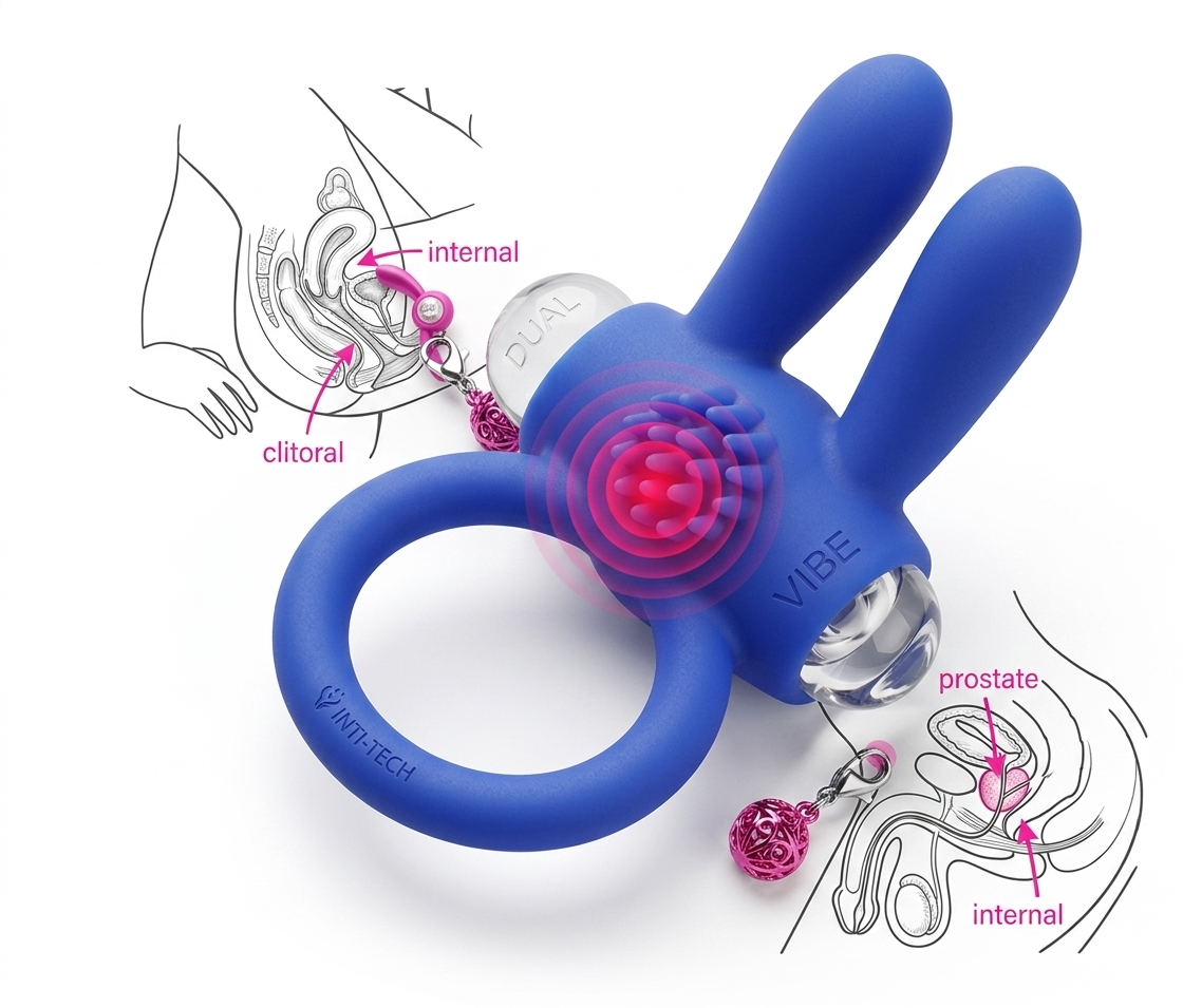 Anillo Vibrador Conejo